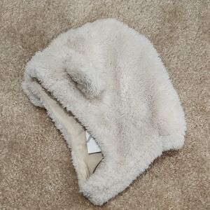 Zara Baby Cozy Plush Faux Fur Hood in Cream Size 12 - 18 Months BNWT
